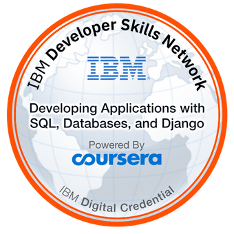 Developing Applications with SQL, Databases, and Django